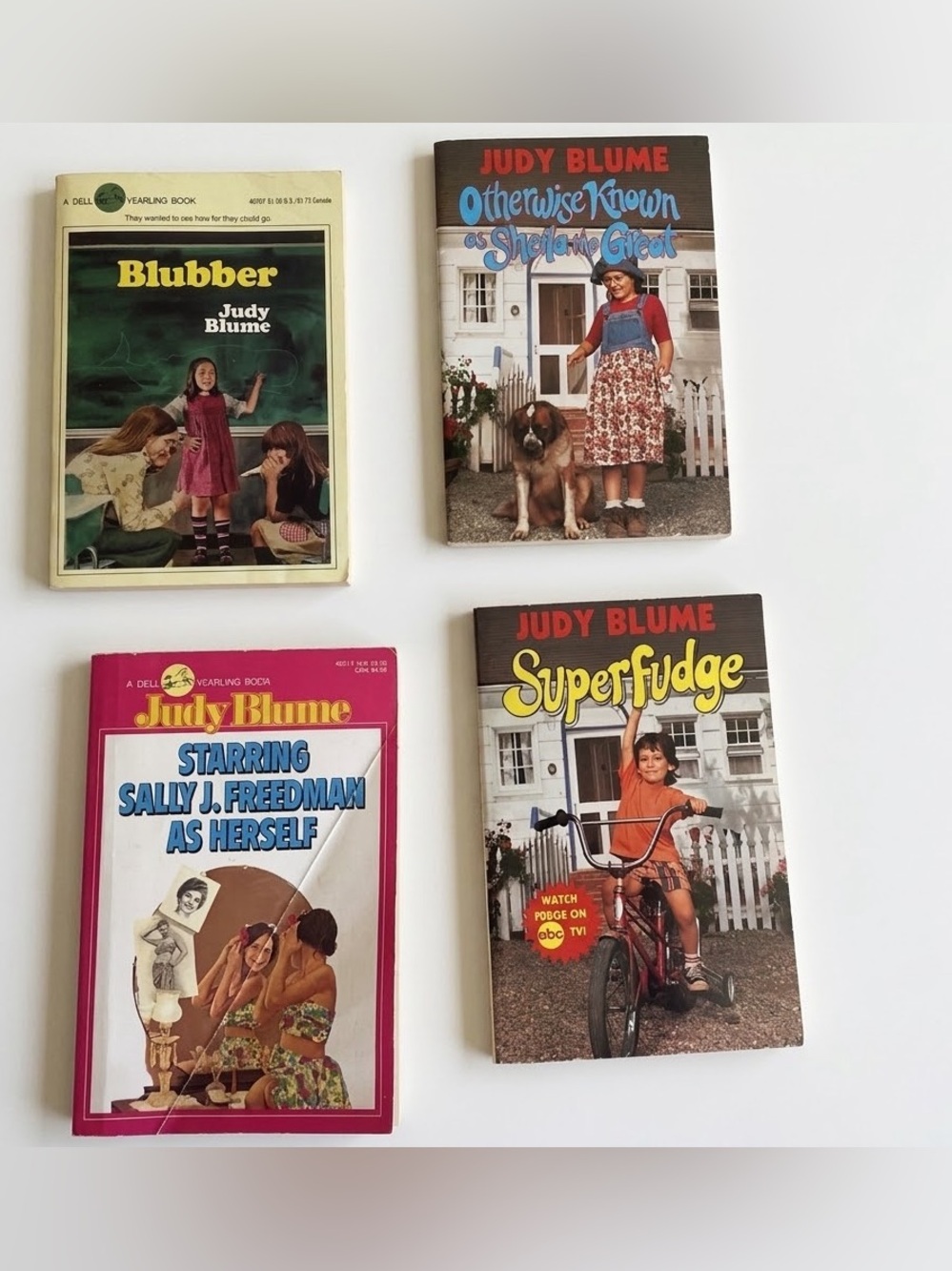 Judy Blume Vintage 1980s Paperback Lot (4 Books) 📚